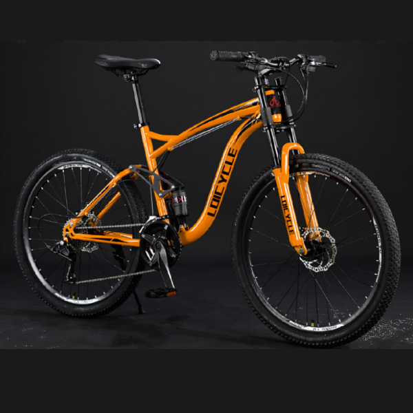 24 inch 26 inch 7 speed 21 speed high carbon steel fully suspension mountain bike - Image 2